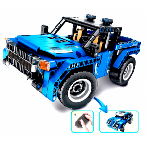 Конструктор на шасси - 2 в 1 джип/пикап QiHui QH8019 (353 детали), 2.4Ghz